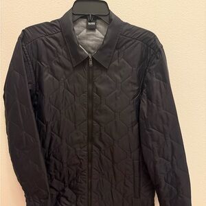 Hugo Boss Men's Black Lightweight Jacket